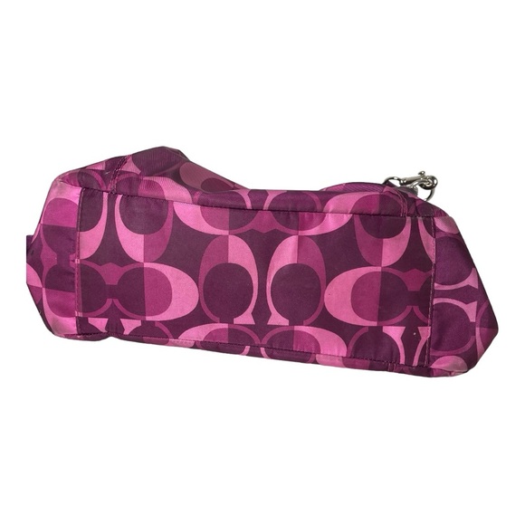Coach Adjustable Shoulder Bag Pink Initial - Picture 4 of 12